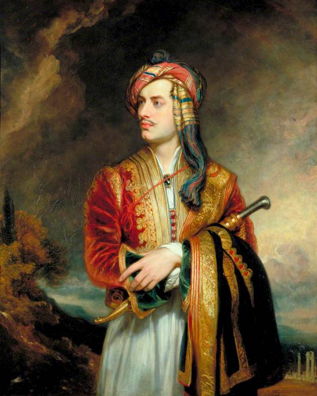 George Gordon Byron (1788–1824), 6th Baron Byron, Poet | Art UK