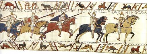 Image result for bayeux tapestry raven banner